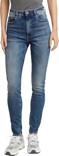 G-Star RAW Women's Kafey Ultra High Skinny Jeans, Blau (Faded Azurite D15578-D687-B465), 28W x 32L von G-Star Raw