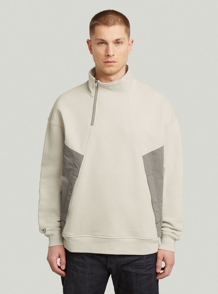 G-STAR Longpullover Fabric Mix Half Zip Sweater von G-STAR