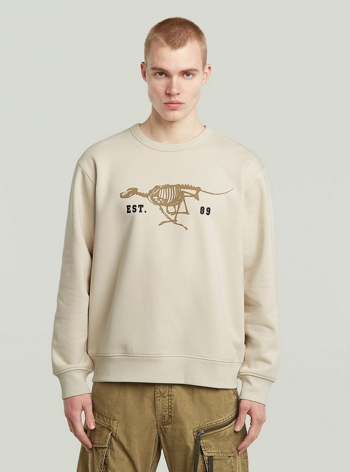 G-STAR Longpullover Running Dog Back Sweater von G-STAR