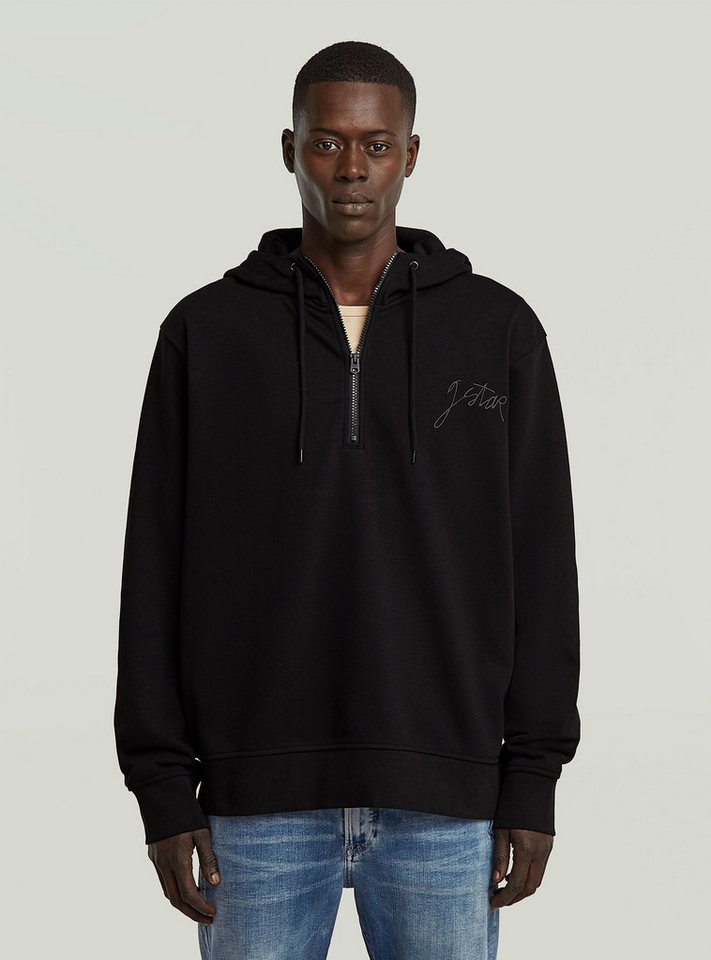 G-STAR Longpullover Script Half Zip Hoodie von G-STAR