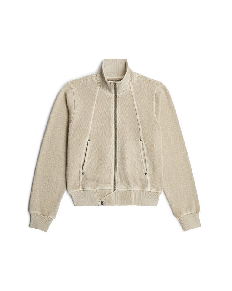 G-STAR Longpullover Overdyed Slim Track Sweater Jacke von G-STAR