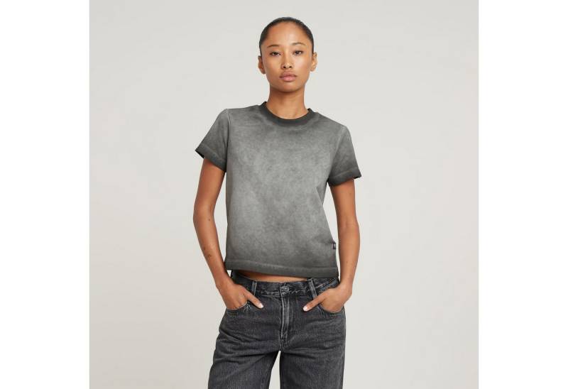 G-STAR Kurzarmshirt Overdyed micro boxy r t von G-STAR