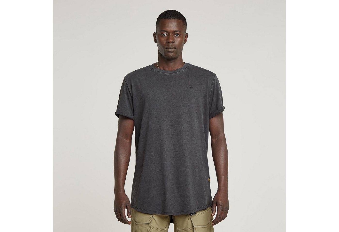 G-STAR Kurzarmshirt Text back gr overdyed lash r t von G-STAR