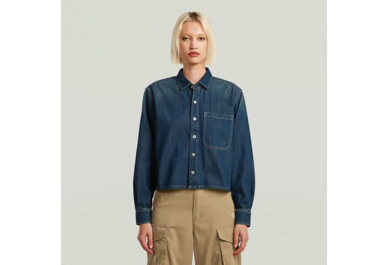 G-STAR Langarmbluse Boxy Relaxed 1-pkt Shirt l\s wmn von G-STAR
