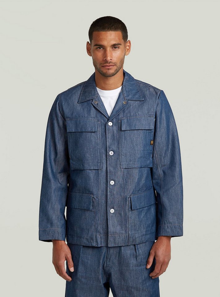 G-STAR Langarmshirt 4 Pocket Overshirt von G-STAR