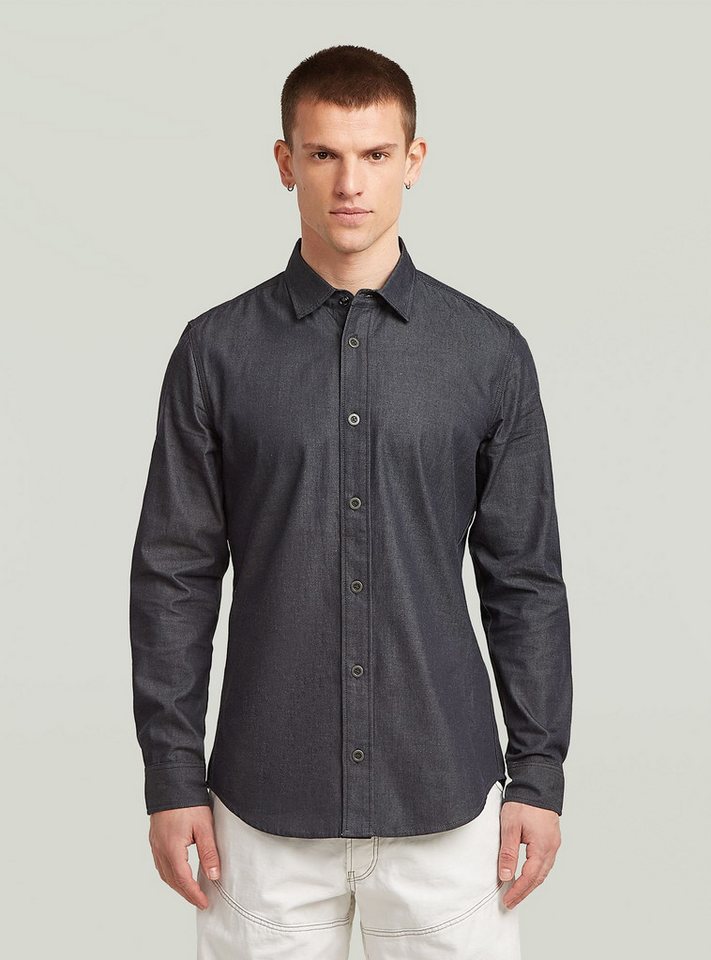 G-STAR Langarmshirt Clean Slim Hemd von G-STAR