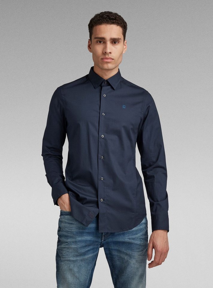 G-STAR Langarmshirt Dressed Super Slim Hemd von G-STAR