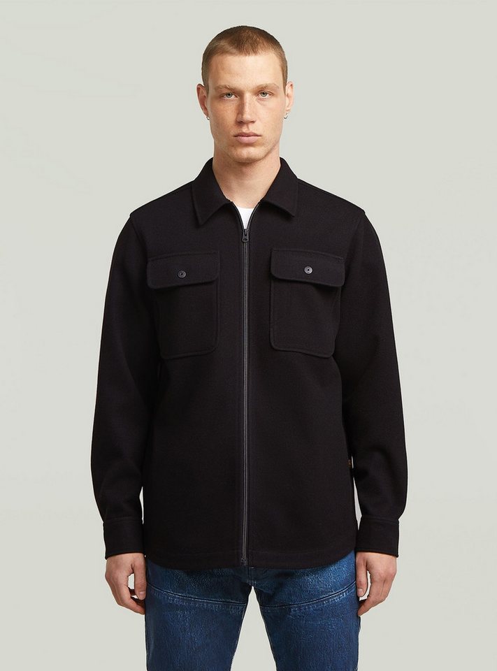 G-STAR Langarmshirt GPO Zip Overshirt von G-STAR