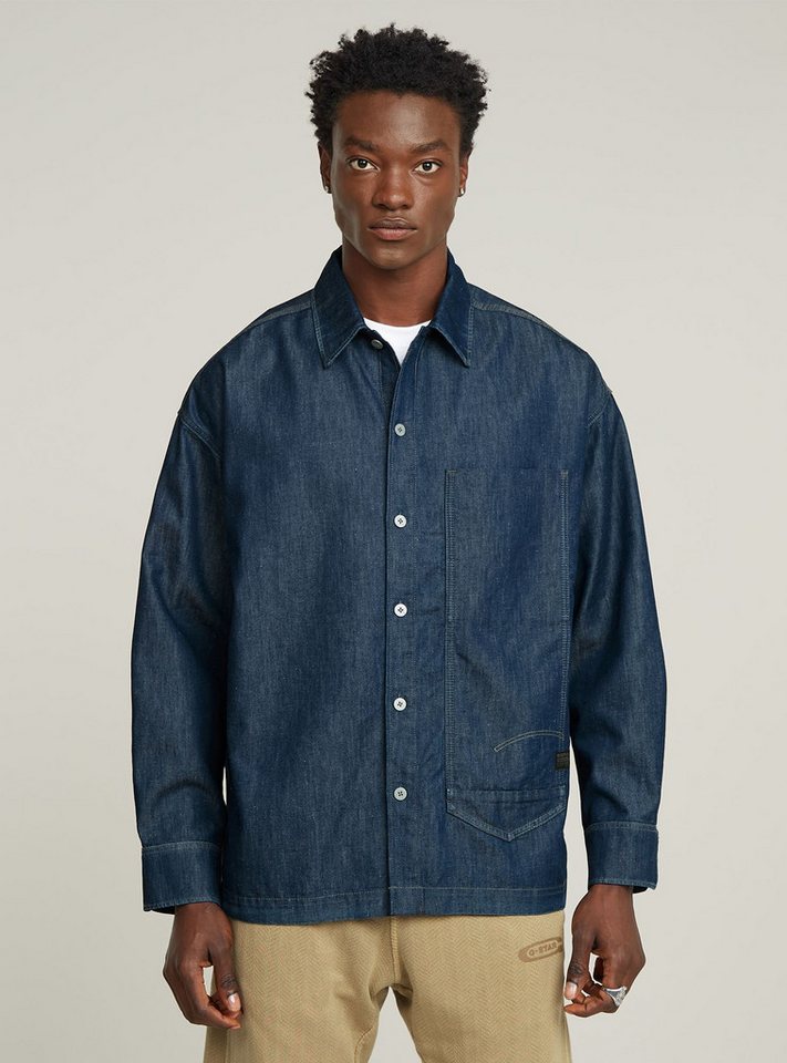 G-STAR Langarmshirt Long Pocket Boxy Fit Hemd von G-STAR