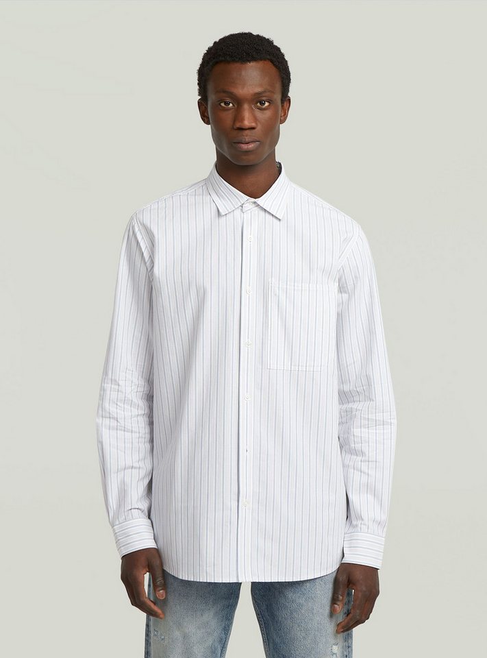 G-STAR Langarmshirt One Pocket Regular Hemd von G-STAR