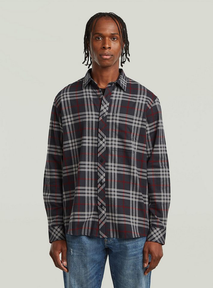 G-STAR Langarmshirt One Pocket Regular Hemd von G-STAR
