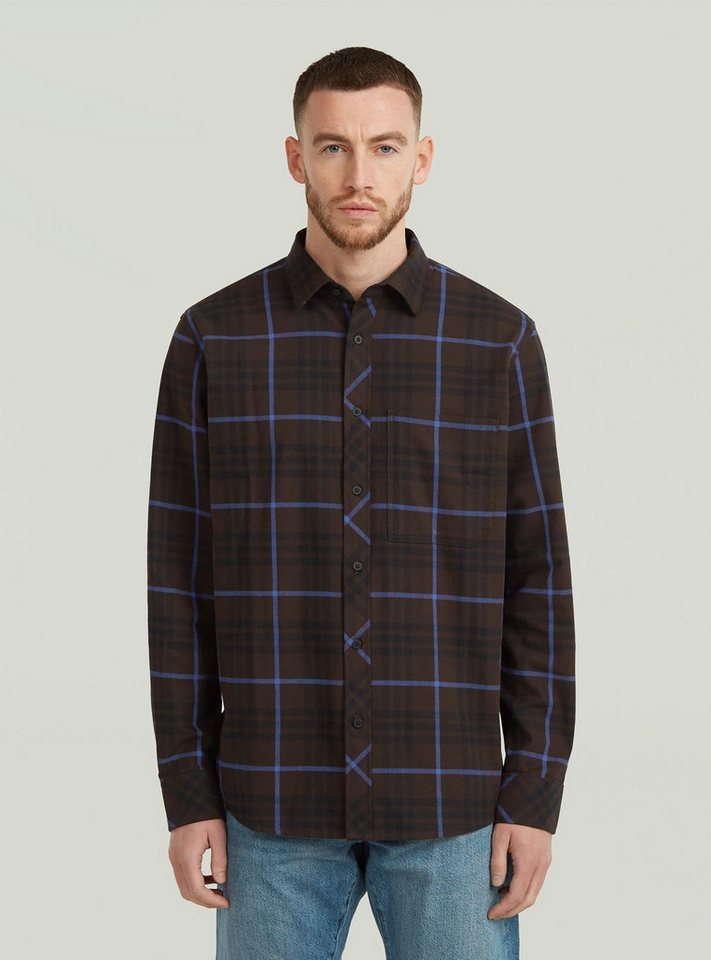 G-STAR Langarmshirt One Pocket Regular Hemd von G-STAR