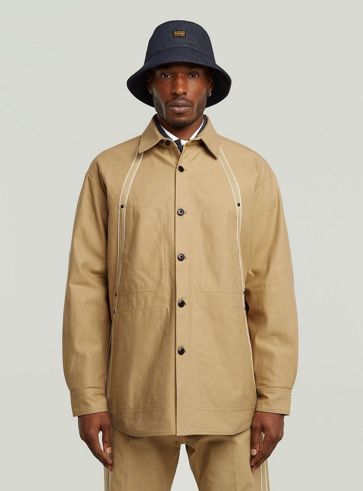 G-STAR Langarmshirt Selvedge Overshirt von G-STAR