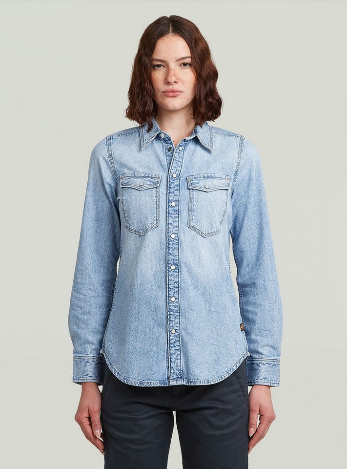 G-STAR Langarmshirt Slim Western Hemd von G-STAR