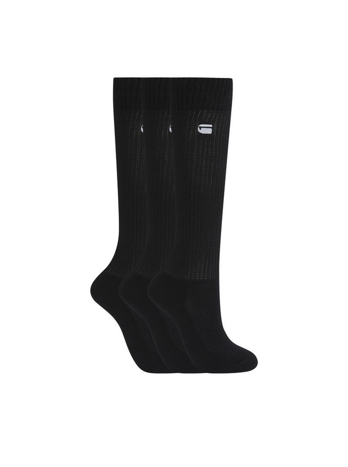 G-STAR Langsocken MYSTIC, SLOUCHY SOCKS (Packung, 3-Paar) mit Logostickerei von G-STAR