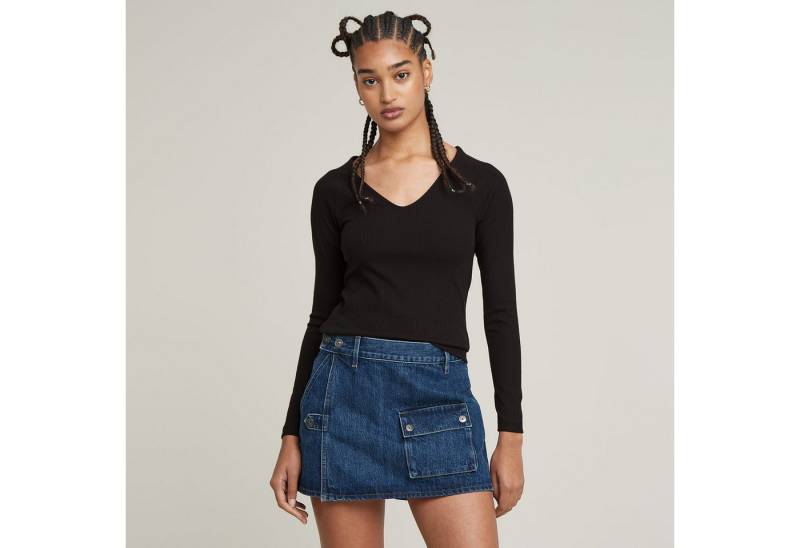 G-STAR Longsleeve Slim Rib mit Stretchanteil von G-STAR