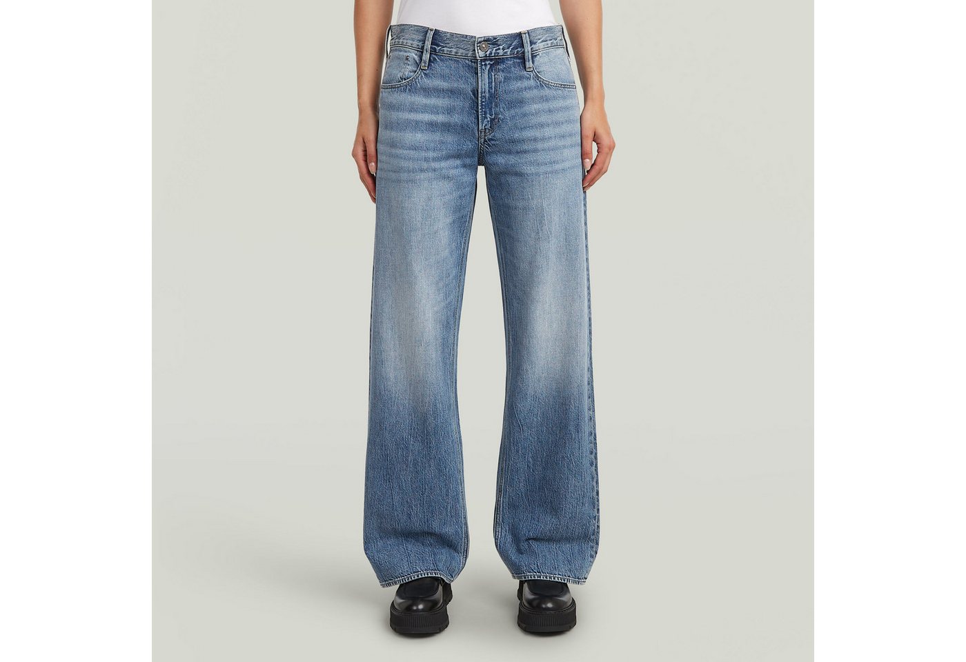 G-STAR Loose-fit-Jeans Judee Loose Wmn mit innenliegender Münztasche von G-STAR