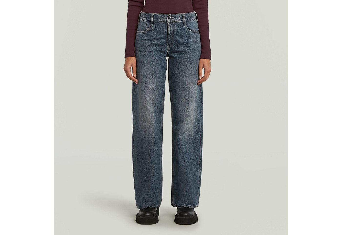 G-STAR Loose-fit-Jeans Judee Loose Wmn mit innenliegender Münztasche G-STAR Loose-fit-Jeans Judee Loose Wmn mit innenliegender Münztasche von G-STAR