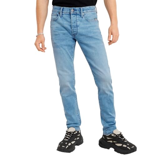G-STAR Men's 3301 Slim Jeans, Blau (lt Aged D25742-8968-424), 38W / 36L von G-STAR