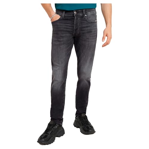 G-STAR Men's 3301 Slim Jeans, Schwarz (Faded Black Magnet D25742-A634-C239), 33W / 32L von G-STAR