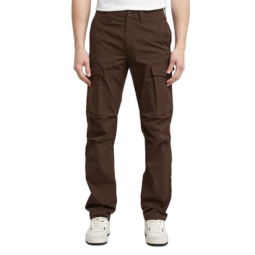 G-STAR Men's Core Regular Cargo Pants, Braun (deep Brown D24309-E070-A926), 31W x 34L von G-Star Raw