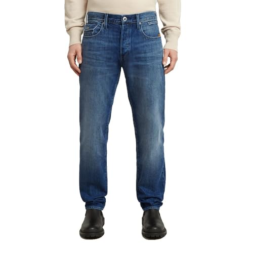 G-STAR Men's Morry FWD 3D Regular Tapered Jeans, Blau (Worn in Blue Creek D26141-D788-G112), 32W x 32L von G-Star Raw