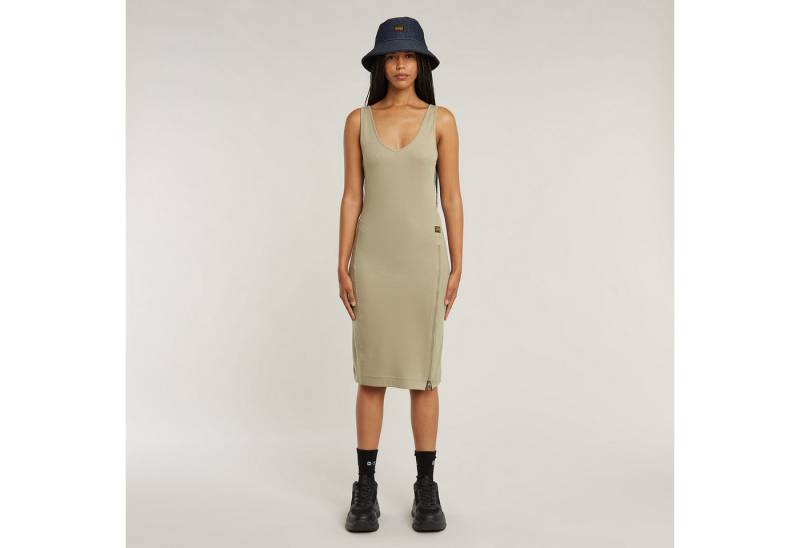 G-STAR Midikleid Asymmetric zip dress wmn G-STAR Midikleid Asymmetric zip dress wmn von G-STAR