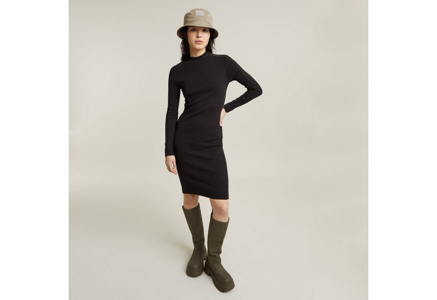 G-STAR Midikleid Kleid - Regular Fit von G-STAR