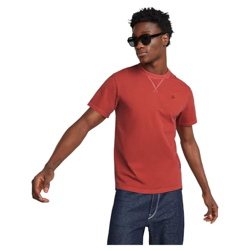 G-STAR Herren Nifous T-Shirt, Rot (Rusty red gd D24449-2653-G705), XS von G-STAR