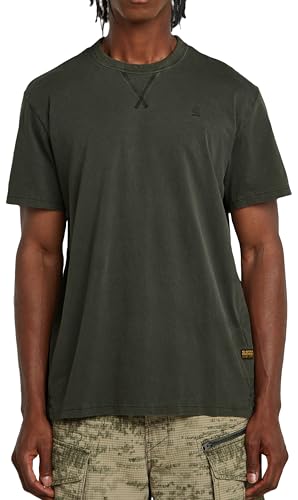 G-Star Herren Nifous T-Shirt, Grau (Asfalt gd D24449-2653-B575), XXL von G-STAR