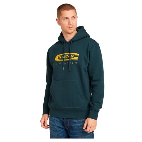 G-STAR Old Skool Logo Hooded Sweat von G-STAR RAW