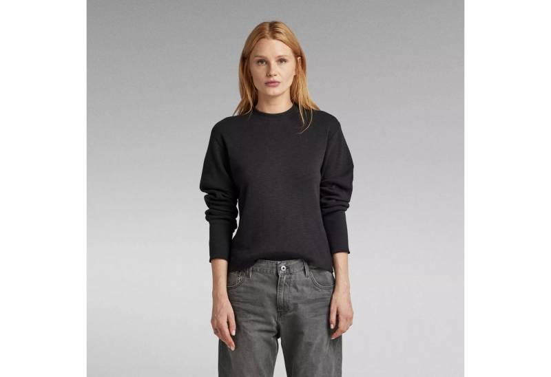 G-STAR Pullunder Raw Damen Gerade Passform Swedish Army (1-tlg) Top Dunkelschwarz Größe: S von G-STAR