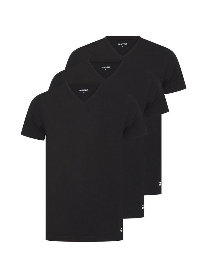 G-STAR Pyjamaoberteil SPRUCE (Sparpack, 3-tlg., 3er-Pack) Herren Schlafshirt – Komfort im 3er-Pack von G-STAR