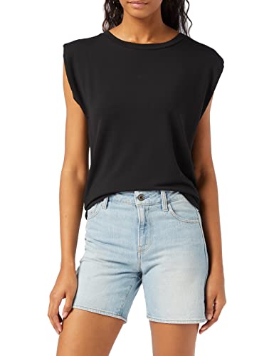 G-STAR RAW Damen 3301 High Boyfriend Shorts, Blau (sun faded blue stone D15812-8973-B378), 23 von G-STAR RAW