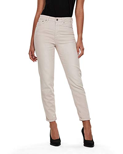 G-STAR RAW Damen 3301 High Straight 90's Ankle Colored Jeans, Rosa (EarthColors antler D09988-C050-B646), 27W / 28L von G-STAR