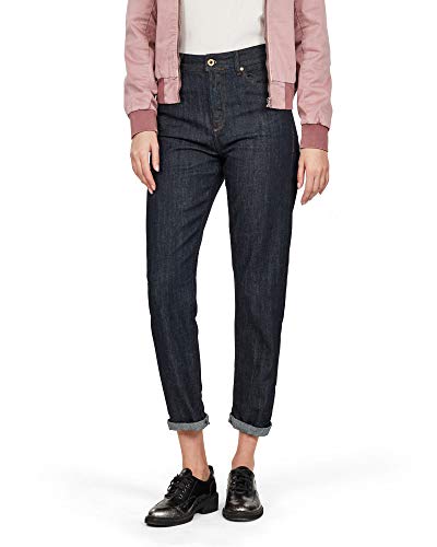 G-STAR RAW Damen 3301 High Straight 90's Ankle RL Jeans, Blau (3d raw denim D16432-B191-1241), 34W / 34L von G-STAR RAW