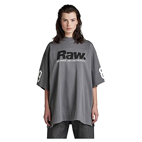 G-STAR RAW Damen 5XL RAW. Tight Mock V-Neck T-Shirt von G-STAR