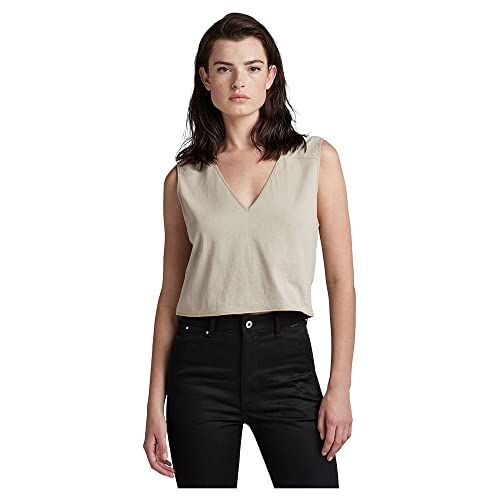 G-STAR RAW Damen Boxy Cropped Graphic Weste von G-STAR
