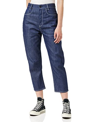 G-STAR RAW Damen C-STAQ 3D Boyfriend Crop Jeans C von G-STAR