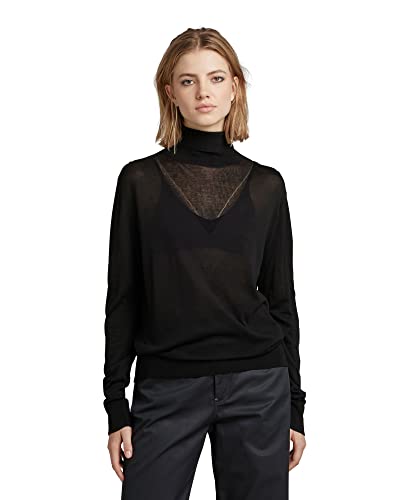 G-STAR RAW Damen Core Roll Neck Knitted Pullover von G-STAR