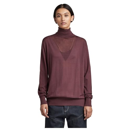 G-STAR RAW Damen Core Roll Neck Knitted Pullover von G-STAR