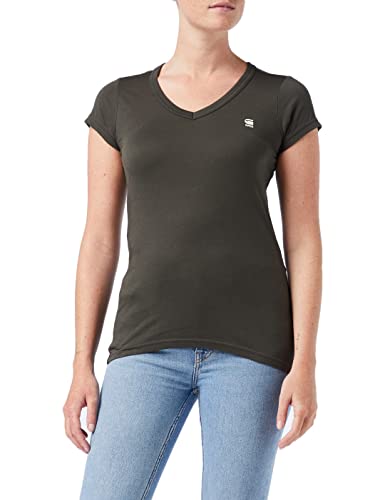 G-STAR RAW Damen Eyben Slim V-Neck Top von G-STAR