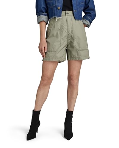 G-Star RAW Damen Fatigue Shorts, Grün (Shamrock D24405-A790-2199), 28 von G-Star RAW