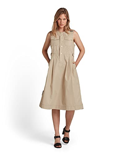G-STAR RAW Damen Fit and Flare Kleid von G-STAR