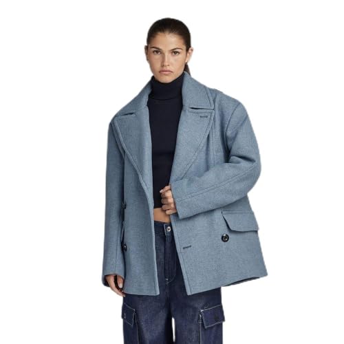 G-STAR RAW Damen Heavy Wool Oversized Blazer Wmn Jacken, Achse, M von G-STAR RAW