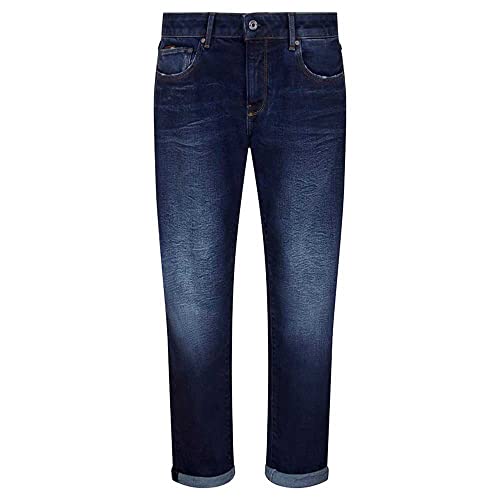 G-STAR RAW Damen Kate Boyfriend Wmn Jeans, Worn in Dusk Blue, von G-STAR