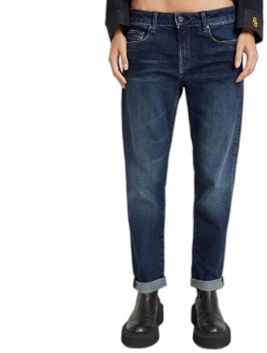 G-STAR RAW Damen Kate Boyfriend Wmn Jeans, Worn in Dusk Blue, von G-Star Raw