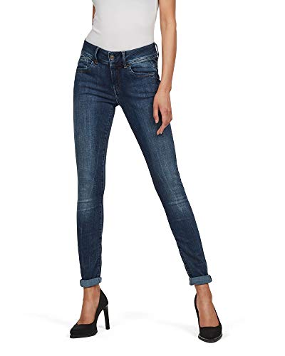 G-STAR RAW Damen Lynn D-Mid Waist Super Skinny Jeans von G-STAR