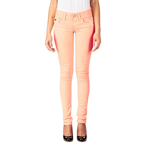 G-STAR RAW Damen Lynn Skinny Colored Jeans, Orange (dk apricot 4418-3471), 27W / 30L von G-STAR