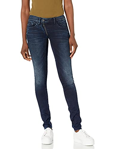 G-STAR RAW Damen Lynn Zip Mid Waist Skinny Jeans von G-STAR